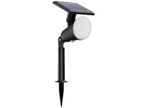 8720169269132 - Lighting Solar-Gartenstrahler Jivix 8720169269132 LED Warmweiß Schwarz