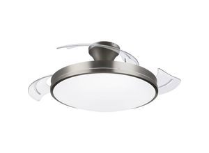 8720169279148 - Lighting Atlas Deckenventilator 28 w 35 w (ø x h) 490 mm x 418 mm Nickel - Philips