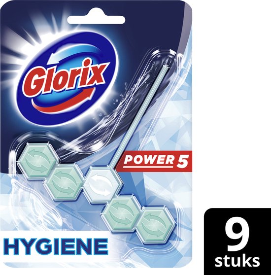 8720181136825 - Power 5 Hygiene WC-Blöcke - 9 Stück - Vorteilspackung