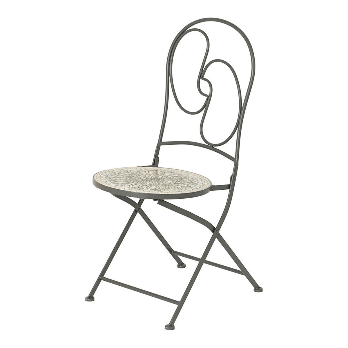 8720194432709 - Gartenstuhl EDM 899264 Eisen 39 x 47 x 94 cm Bistro