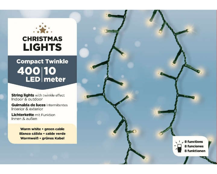 8720194627433 - Weihnachtslichter Weihnachtslichter - 10M - 400 LED