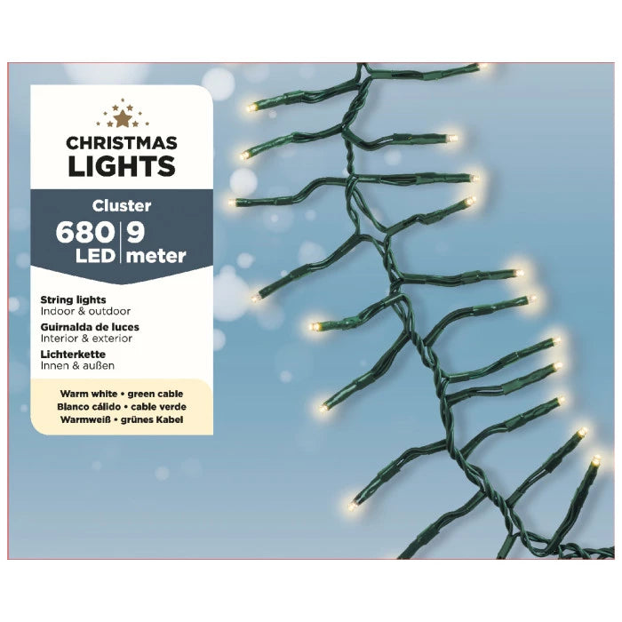 8720194628898 - - Weihnachtsbeleuchtung - 680 led - 9m