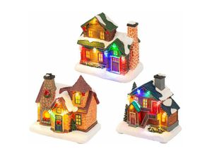 8720194638385 - Led Weihnachtshaus led Weihnachtshaus - Kaemingk