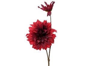 8720194794098 - Kunstblume DAHLIE ROT (BHT 11x68x16 cm) BHT 11x68x16 cm rot Pflanze Kunstpflanze Zimmerpflanze