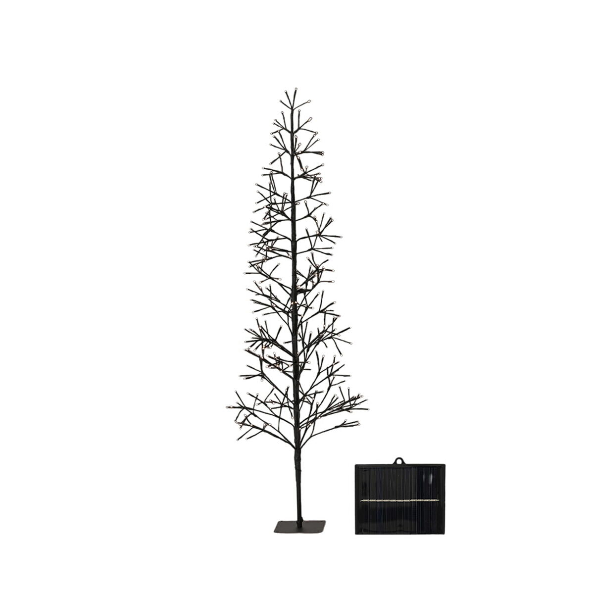 8720194810200 - Weihnachtsbaum Schwarz 120 cm MicroLED