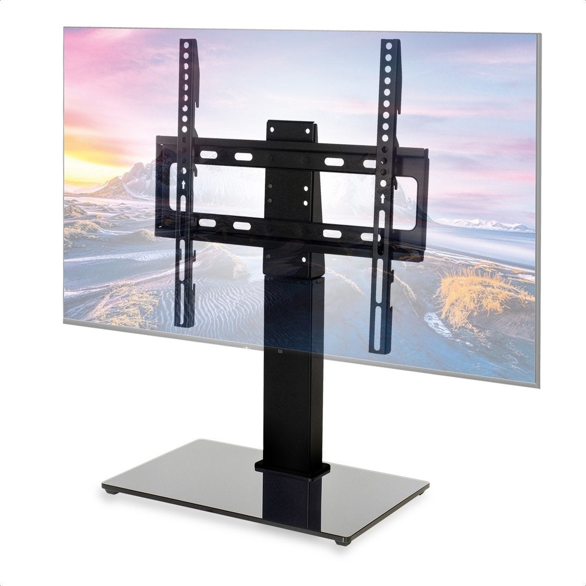 8720195255260 - TV Stand - TV-Fuß - drehbar - verstellbar - neigbar - 26 bis 55 Zoll - Schwarz