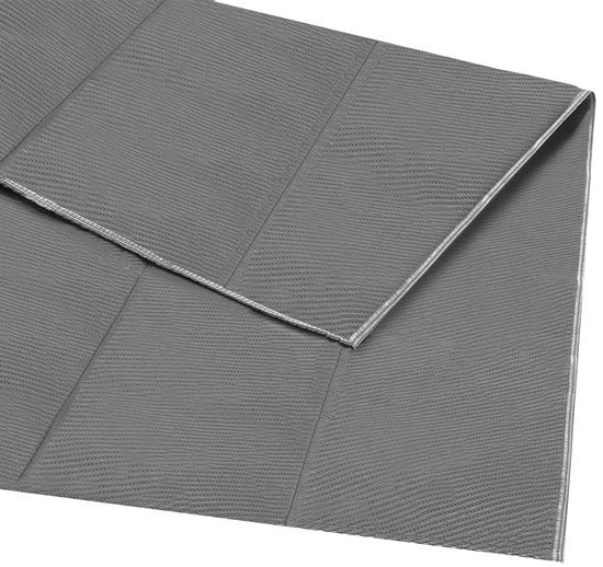 8720195256212 - Outdoor-Teppich - 120x180CM - Gartenteppich - Inkl Tragetasche - Grau