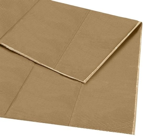 8720195256229 - Outdoor Teppich - 120x180CM - Gartenteppich - Inkl Tragetasche - Beige