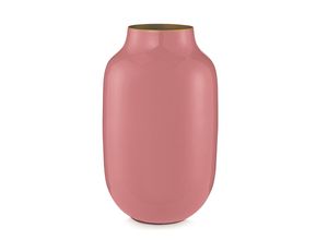 8720195367208 - Dekovase PIP STUDIO Vase rosa (altrosa) B18cm H30cm T18cm Ø18cm Metall Vasen