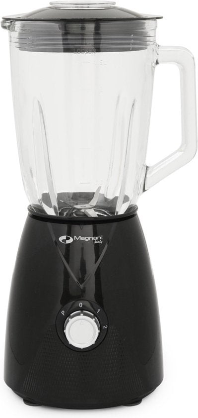 8720195386599 - Elektrischer Mixer - Multifunktionsmixer - Smoothie Maker - Silber und Schwarz - 2 Geschwindigkeiten - Turbobooster - 15 L - 600 W