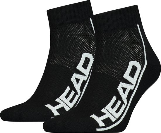 8720245181921 - HEAD Quartersocken Performance 2er-Pack Schwarz-39 42