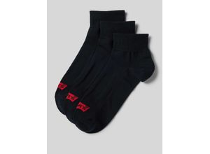 8720245507165 - Socken mit Label-Detail Modell MID CUT BATWING LOGO im 3er-Pack