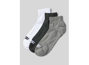 8720245507226 - Socken mit Label-Detail Modell MID CUT BATWING LOGO im 3er-Pack