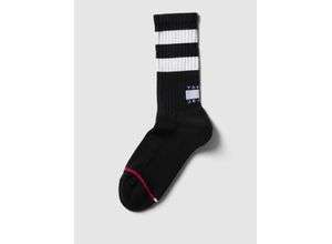 8720245515504 - Socken mit Kontraststreifen