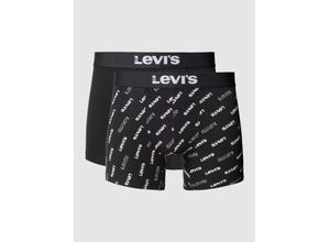 8720245581622 - Boxershorts mit elastischem Label-Bund Modell LOGO im 2er-Pack