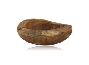 8720246324952 - Teakholz Obstschale Bienenwachs behandelt Ø 30-35 cm 8720246324952 - Teakholz Obstschale Bienenwachs behandelt Ø 30-35 cm