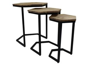 8720246326871 - 3-tlg Couchtisch-Set Hsm Collection Mehrfarbig