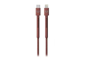 8720249803188 - Fresh n Rebel USB-C - Lightning-Kabel Fabriq 20 m Safari Red