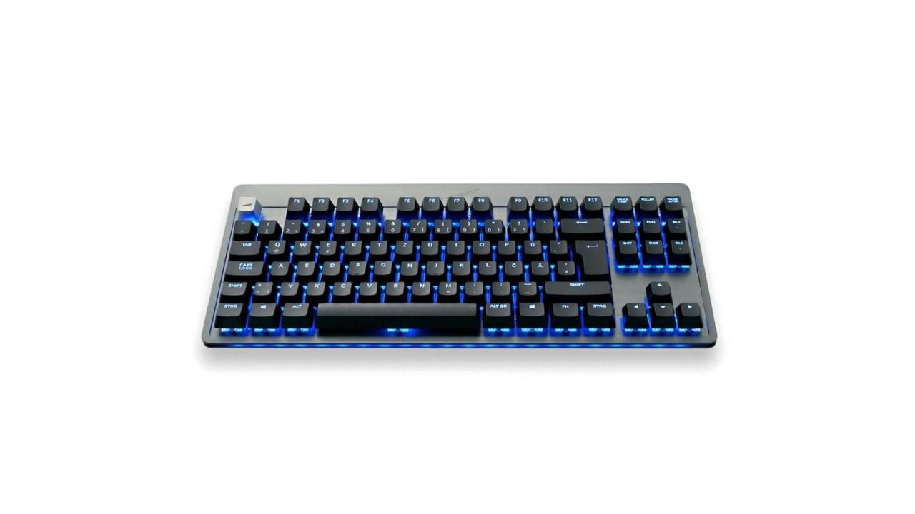 8720254075815 - Mountain Everest Core Gunmetal Gray - RGB Gaming Tastatur mit CHERRY MX Silent Switches