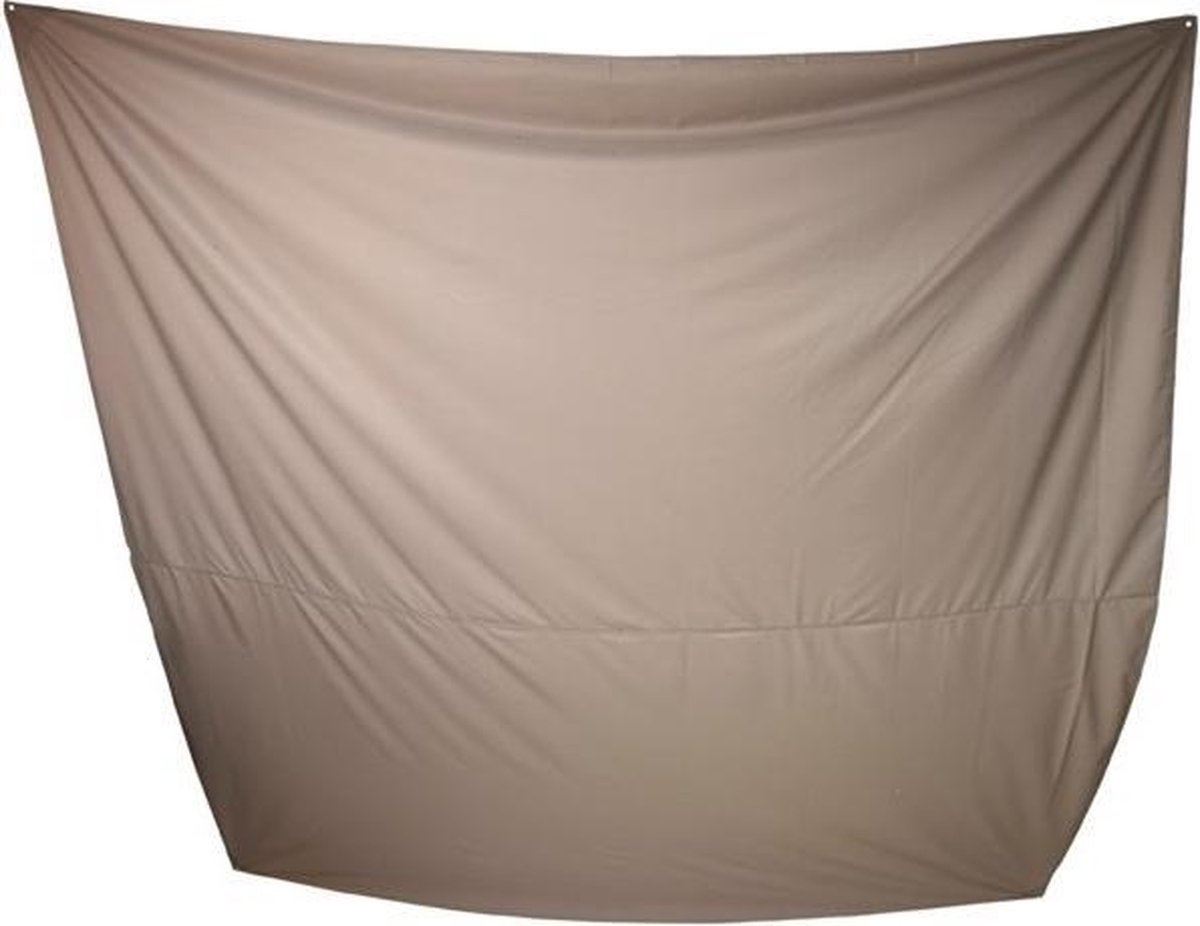 8720254423753 - Home - Schattentuch - Polyester - 3 Meter - Quadratisch - Taupe