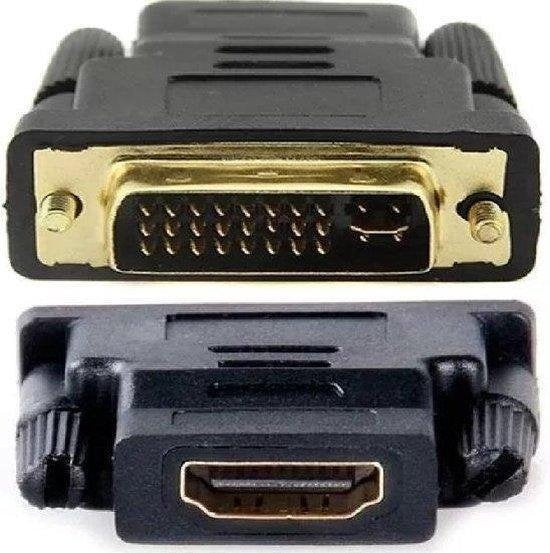 8720254571058 - 2er Set Adapter - DVI 24+1 auf HDMI Adapter + DVI 24+5 auf HDMI Adapter - Konverter von Stecker auf HDMI Buchse - 1080P