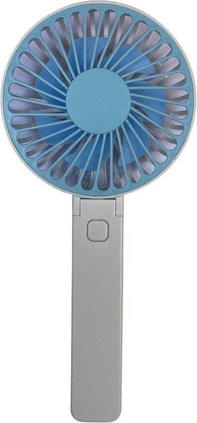 8720254571959 - GarpexÂ® Mini Ventilator - Tischventilator - Kleiner Ventilator - Tragbarer Ventilator - Handventilator - Tischventilator - Schreibtischventilator - Blau