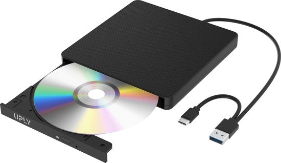 8720254660561 - Externer DVD-Player - Windows und Mac - USB C und USB 30 - Externer DVD-Player für Laptop - Externer DVD-Player und Brenner - CD