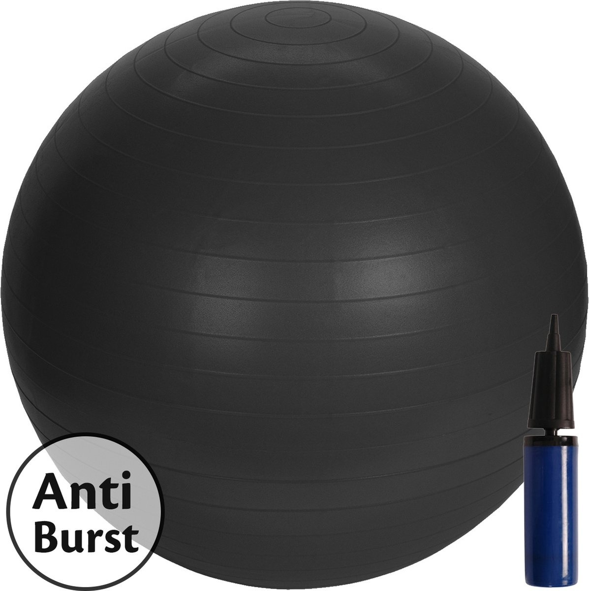 8720254700007 - EL Life Yoga-Ball   PVC-Innenball für Sitzbälle EL Life - Anti-Burst - Schwarz