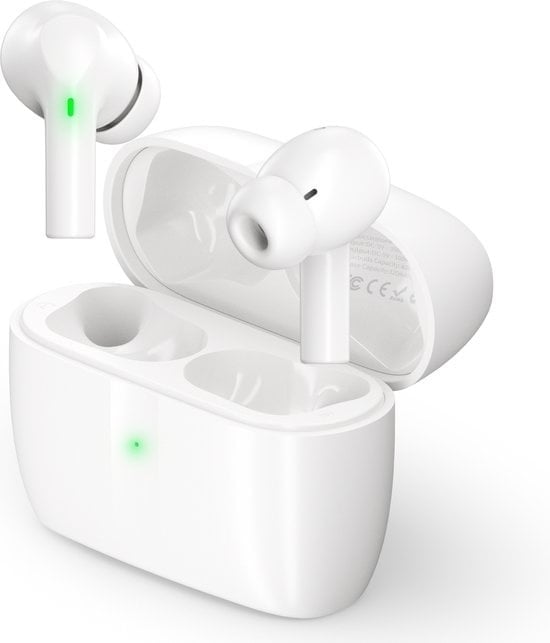 8720256041580 - Unitone Go Wireless Earbuds - Bluetooth-Kopfhörer - Earpods - Geeignet für Apple & Android - Weiß