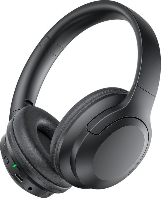 8720256041610 - Unitone Focus Kopfhörer Wireless - Aktive Geräuschunterdrückung - Bluetooth - Over-Ear - Geeignet für Apple & Android