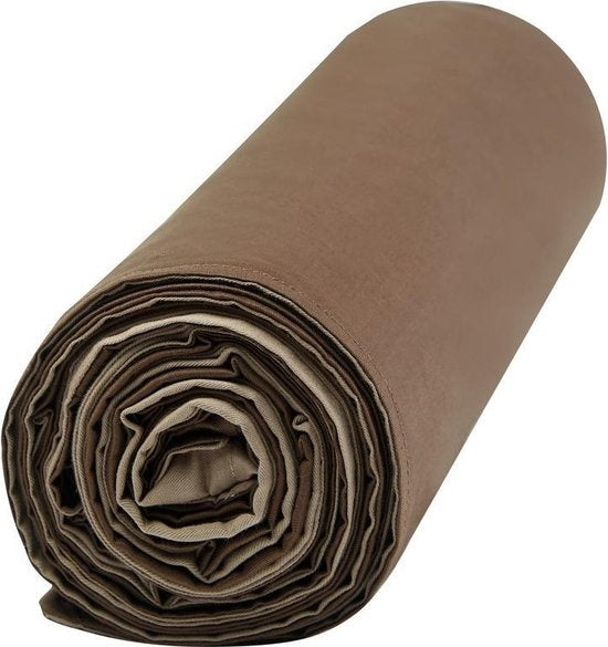 8720256230366 - Superior Chill - Bettbezug - Wickeldeckenbezug - 150 x 200 cm - Luftig - Atmungsaktiv - Schokolade Taupe