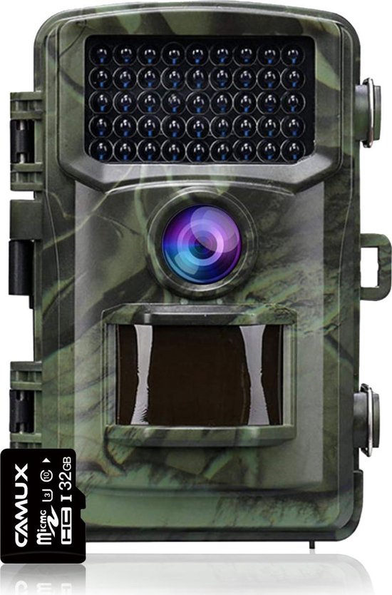 8720256585084 - Professional Wildlife Kamera 16MP mit Nachtsicht - Wildlife Kamera - Inkl 32GB SD Karte