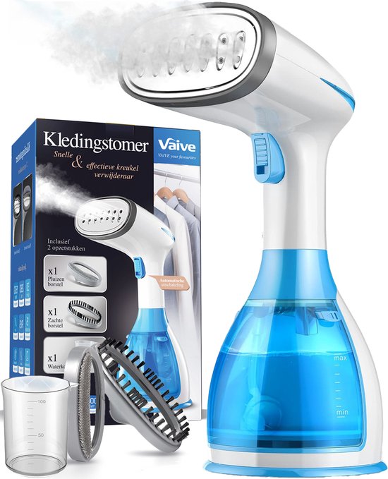 8720256585909 - Leistungsstarker Wäschetrockner - Handdampfer - Dampfer - Wäschedampfer Entfetter - Wäschedampfer - 3 Dampfmodi - 1500W