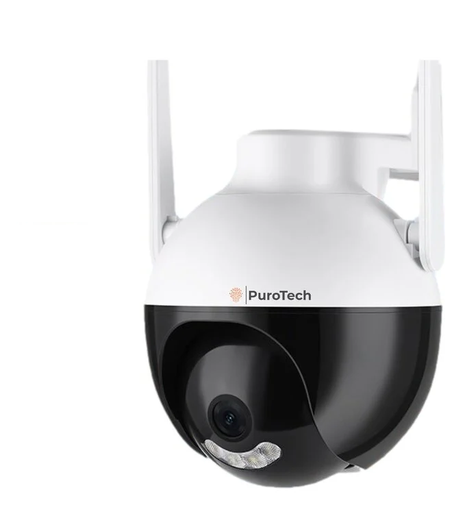 8720256794875 - Dome-Sicherheitskamera - Wifi Smart Wasserdicht IP66 - 4MP Extra scharfes Bild - 360° dreh- und schwenkbar - Nachtsicht - Wireless Internet - mit Rekorder