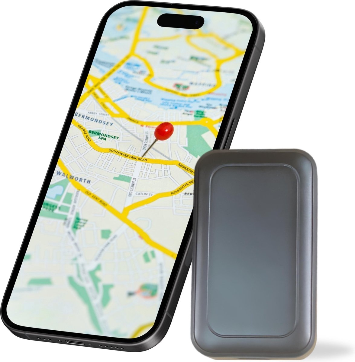 8720256794950 - PuroTech Mini GPS Tracker - Location Tracker - Locator - Mit Abhörgerät - Ohne Abonnement - Ältere - Auto - Roller - Fahrzeuge