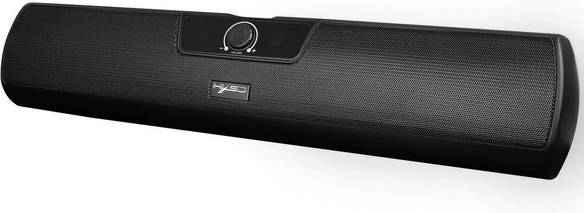 8720256879206 - HXSJ Q3 Soundbar PC-Lautsprecher - USB - für Desktop-Computer   Notebooks   Smart-TVs   Projektorgeräte - Schwarz