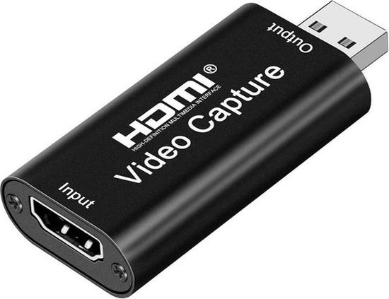 8720256892182 - Capture Karte HDMI auf USB - Video Capture geeignet für PlayStation Xbox Nintendo Windows MAC - Game Capture EarKings