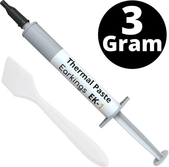 8720256892199 - Kühlpaste Wärmeleitpaste - CPU Kühler 3 Gramm - EarKings Kühlpaste CPU