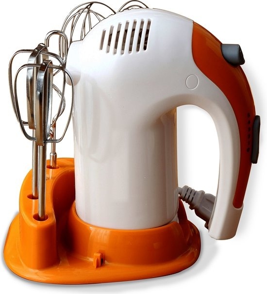 8720256911555 - Handmixer mit Zubehör und Küchenmixer Basisstation 300W