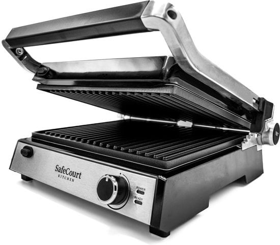 8720256940272 - Toaster - Grillgerät - Abnehmbare Platten - Kontaktgrill - 3-in-1 -180 °C Grill