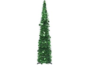 8720286014639 - Vidaxl - Künstlicher Pop-Up-Weihnachtsbaum Grün 120 cm pet