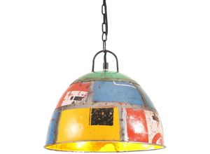 8720286024348 - Hängelampe Vintage Industriestil 25 w Mehrfarbig Rund 31 cm E27 Vidaxl 8720286024348 - Hängelampe Vintage Industriestil 25 w Mehrfarbig Rund 31 cm E27 Vidaxl