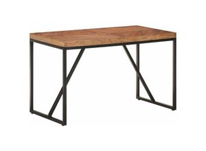 8720286068120 - Bonnevie - EsstischEsszimmertisch 120x60x76 cm Massivholz Akazie und Mango vidaXL