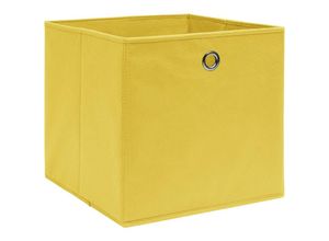 8720286087428 - Vidaxl - Aufbewahrungsboxen 10 Stk Vliesstoff 28x28x28 cm Gelb 19000