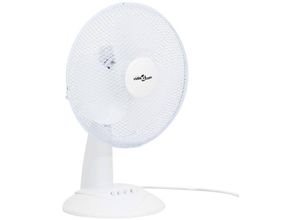 8720286113769 - Bonnevie - Tischventilator 3 Geschwindigkeiten 30 cm 40 w Weiß vidaXL467398