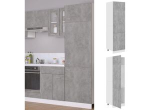 8720286133323 - Bonnevie - Kühlumbauschrank Betongrau 60x57x207 cm Holzwerkstoff vidaXL615392 8720286133323 - Bonnevie - Kühlumbauschrank Betongrau 60x57x207 cm Holzwerkstoff vidaXL615392