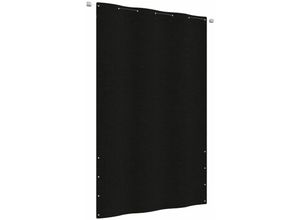 8720286161524 - Bonnevie - Balkon-SichtschutzBalkonverkleidung Schwarz 140x240 cm Oxford-Gewebe vidaXL