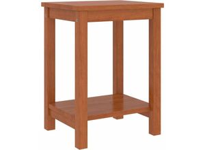 8720286230527 - Bonnevie - NachttischBeistelltisch Honigbraun 35x30x47 cm Kiefer Massivholz vidaXL