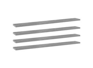 8720286245439 - Bonnevie - Bücherregal-Bretter 4 Stk Betongrau 80x10x15 cm Holzwerkstoff vidaXL54324 8720286245439 - Bonnevie - Bücherregal-Bretter 4 Stk Betongrau 80x10x15 cm Holzwerkstoff vidaXL54324