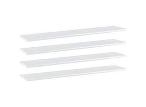 8720286246412 - Bonnevie - Bücherregal-Bretter 4 Stk Hochglanz-Weiß 100x20x15 cm vidaXL53894 8720286246412 - Bonnevie - Bücherregal-Bretter 4 Stk Hochglanz-Weiß 100x20x15 cm vidaXL53894